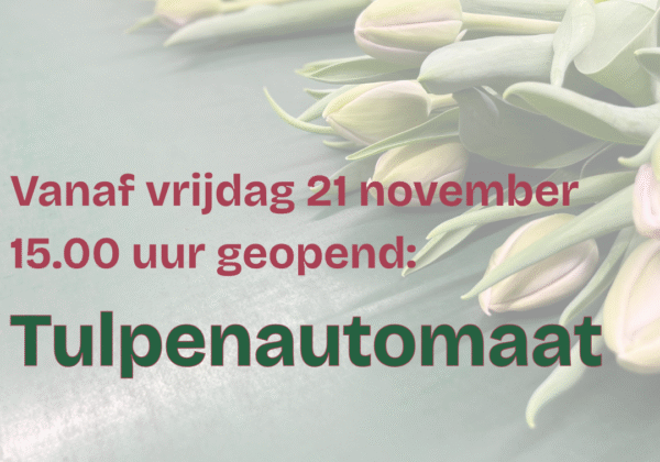 Vanaf vrijdag ... is onze1